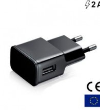 Cargador-de-red-Micro-usb-2-Amperios-Negro