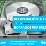 Recuperación de datos mac y pc borrados por error