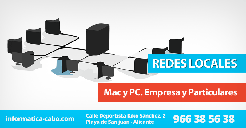 Instalación redes locales mac y pc en Alicante